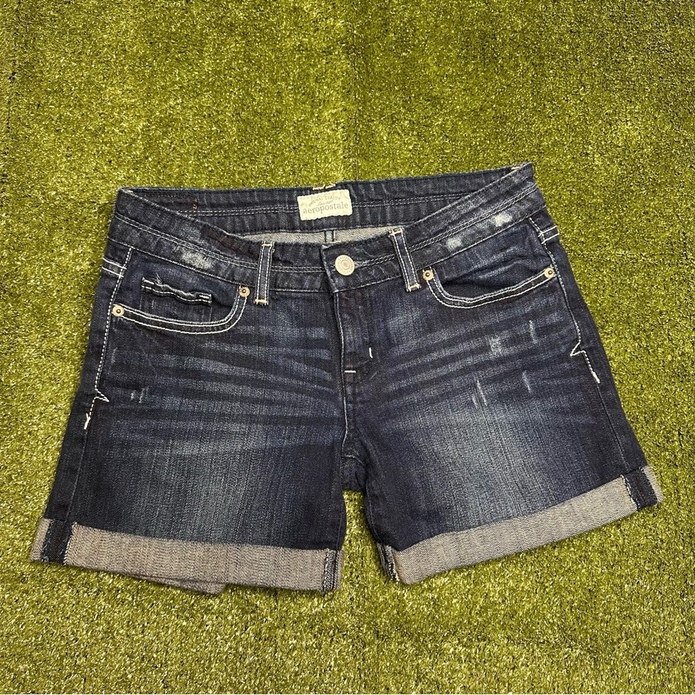 Y2K Aeropostale shorty boyfriend shorts size 1/2 low waisted
